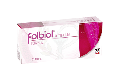 FOLBIOL 5 MG 50 TABLET